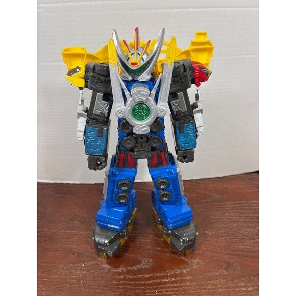 Power Rangers Beast Morphers Megazord Action Figure Blue/Yellow/Black 2019 12" S - Picture 1 of 3